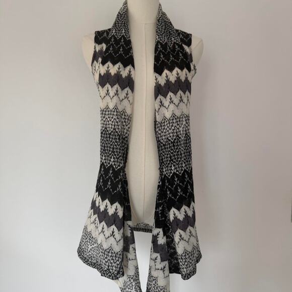 VINTAGE Y2K JOCKEY CHEVRON VEST - Picture 2 of 6